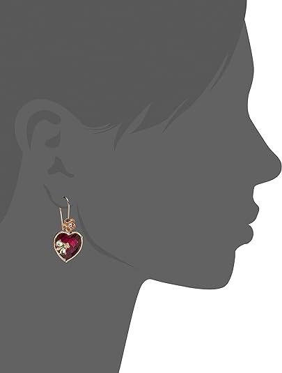 Heart Drop Earrings