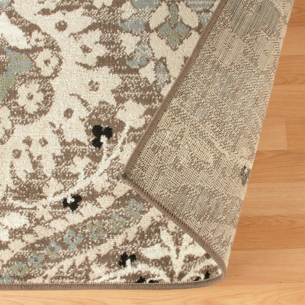 Augusta Floral Indoor Area Rug, Light Blue, 4' x 6'