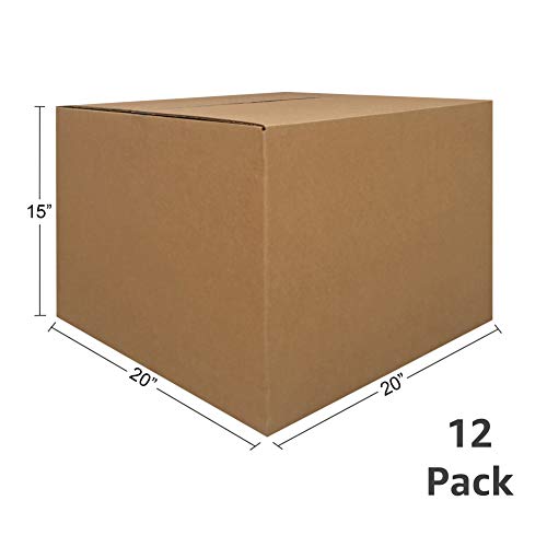 Large Moving Boxes 20" x 20" x 15"