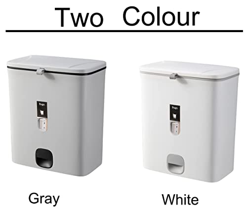 Compost Bin w/ Inner Barrel for Counter Top or Under Sink,10 Liter Trash Bin w/ Lid