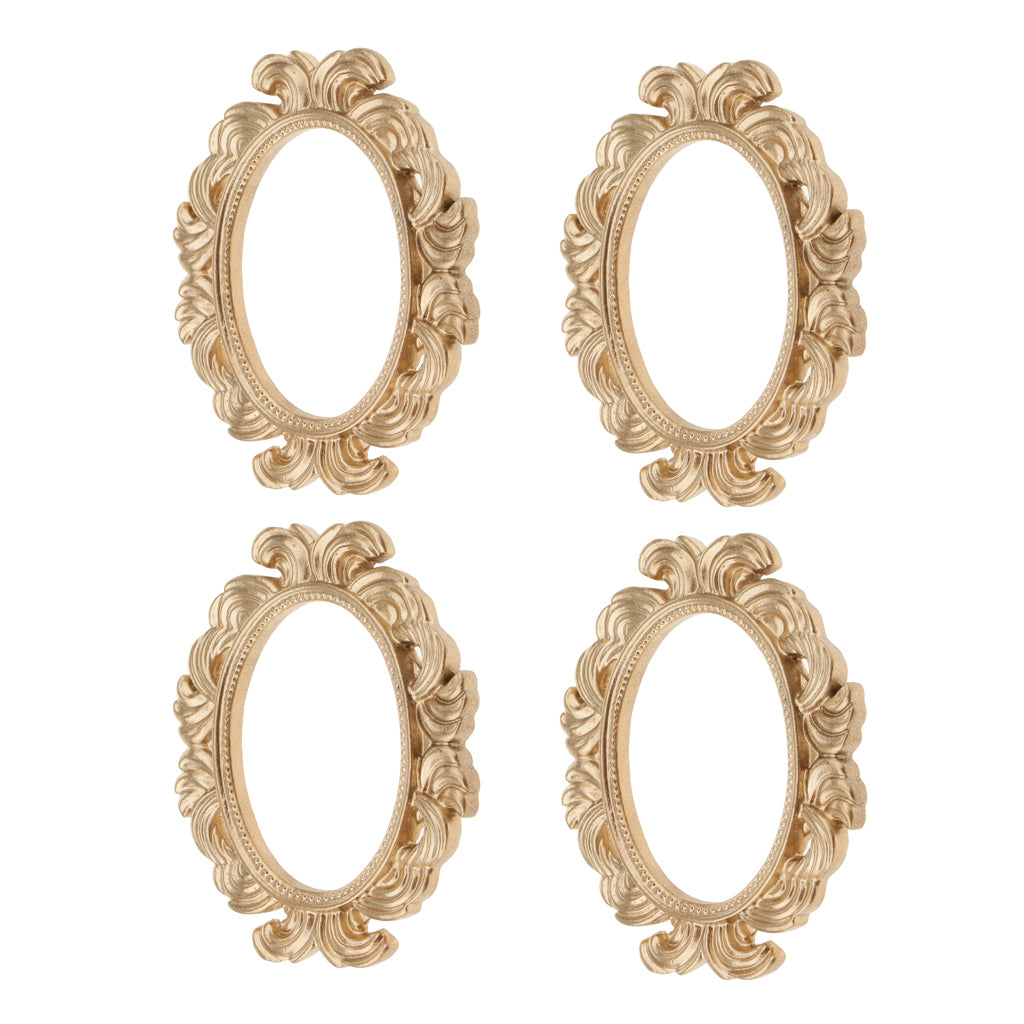4pcs Baroque Wall Door Frame Home
