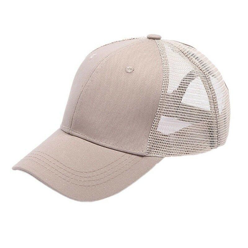ADJUSTABLE PONYTAIL BASEBALL HAT- PONYCAP