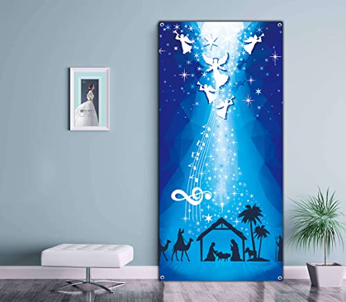 Cute Christmas Door Cover Decorations