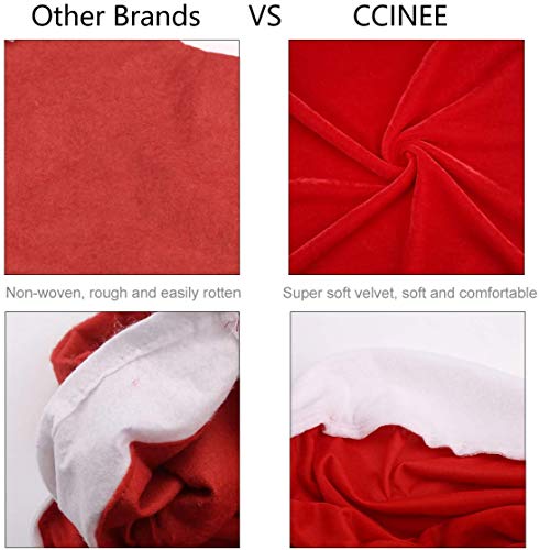 Santa Claus Hat Christmas Chair Covers