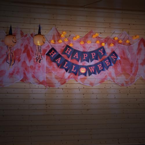 Halloween Creepy Cloth, Spooky Giant Party Supplies Decorations Outdoor Yard Home Wall