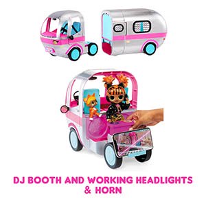 LOL Surprise Omg Glamper With 55+ Surprises Fully-Furnished With Light up Pool, Great Gift for Kids Ages 4 5 6+