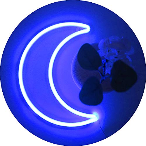 LED Moon Neon Light for Home Decoration