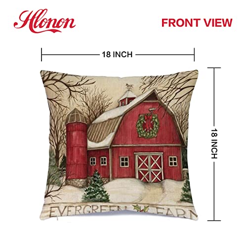 Christmas Throw Pillow Covers