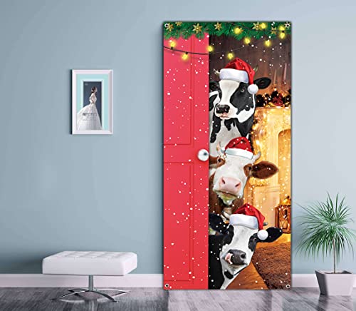 Cute Christmas Door Cover Decorations