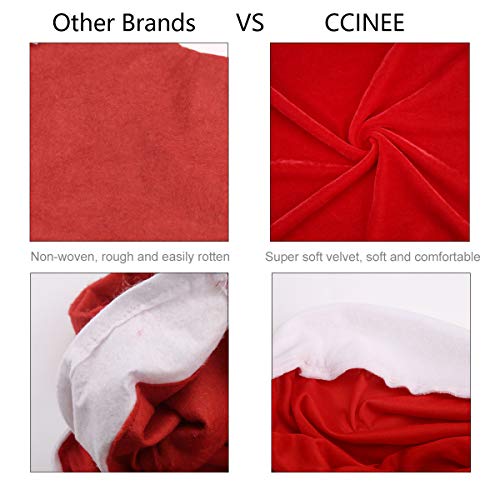 Santa Claus Hat Christmas Chair Covers