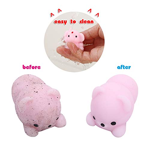 24pcs Mochi Squishy Toys for Easter Party Favors for Kids