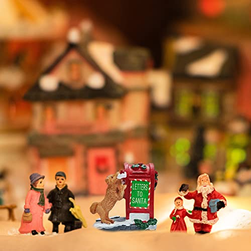 Santa's Mailbox Christmas Village Accessories