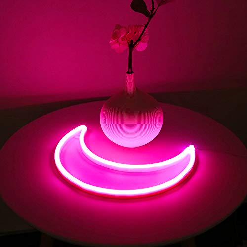 LED Moon Neon Light for Home Decoration