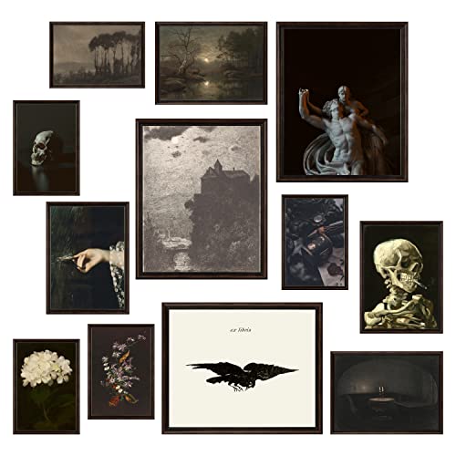 97 DECOR Dark Academia Room Gothic Home moody Halloween, Dark Academia Aesthetic Pictures, Creepy