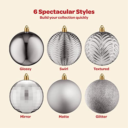 Set of 36 Christmas Ball Ornaments