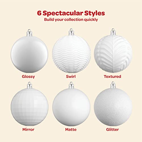 Set of 36 Christmas Ball Ornaments