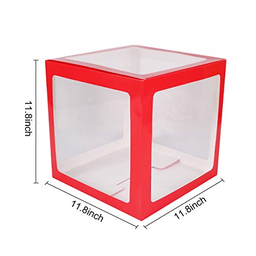 Transparent Joy Box Blocks Christmas Decorations