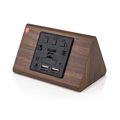 Wooden LED Alarm Digital Desk Clock