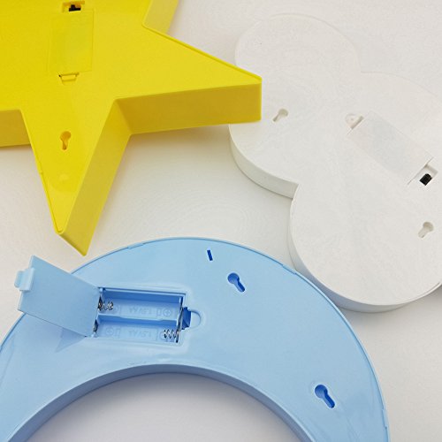 LED Moon Cloud Star Night Lights for Bedroom Decoration