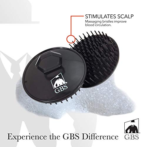 Hair Scalp Massage Brush Scrubber, Scalp Exfoliation for Dandruff, for All Hair Types of Women, Men - Pack of 4