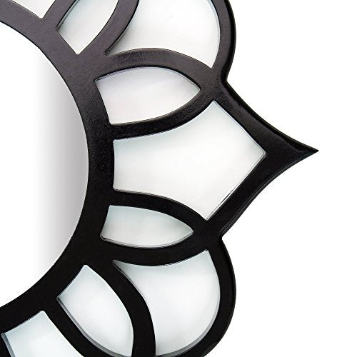 Black Round Ornate for Wall Decor