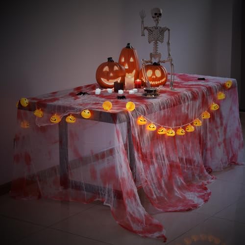 Halloween Creepy Cloth, Spooky Giant Party Supplies Decorations Outdoor Yard Home Wall