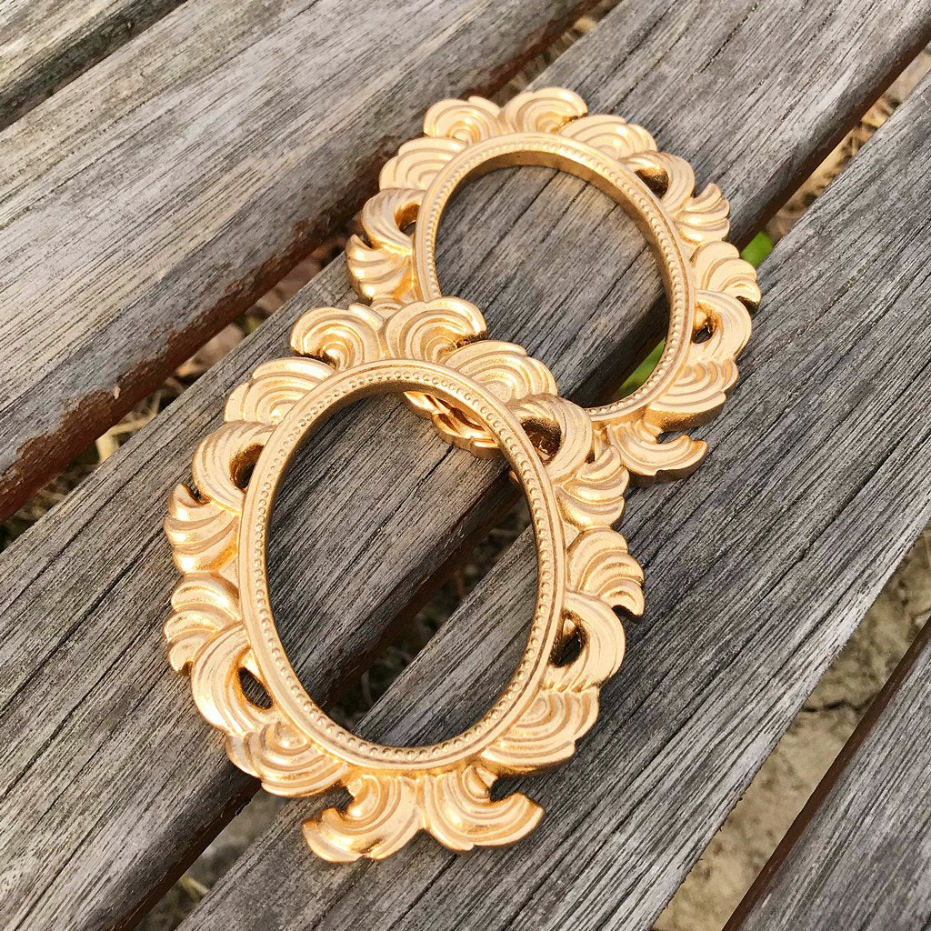 4pcs Baroque Wall Door Frame Home