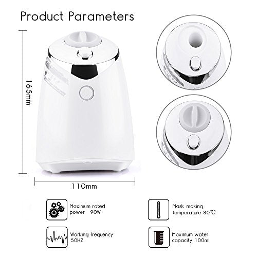 DIY Face Mask MAker Machine Kit w/ 32 Counts Collagen Pills