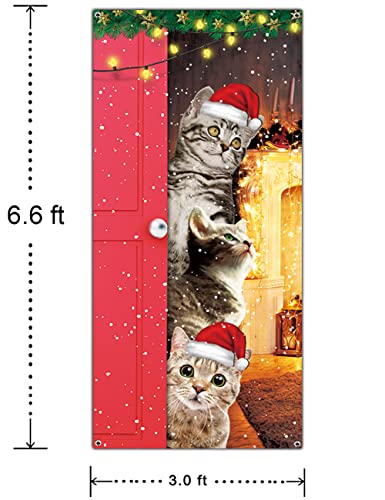 Cute Christmas Door Cover Decorations