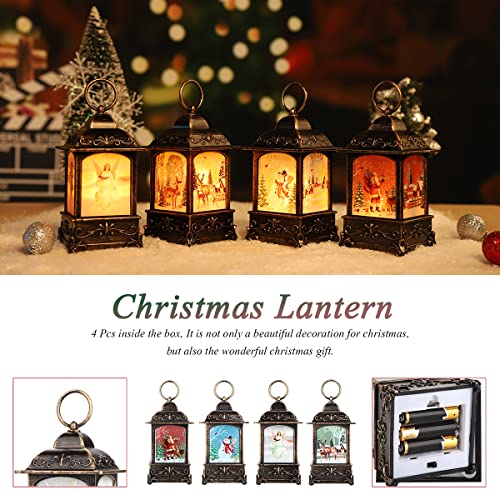 Mini Lantern Christmas Decorations