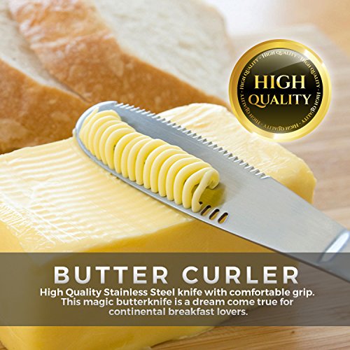 3 in 1 Knife Stainless Steel Butter Spreader