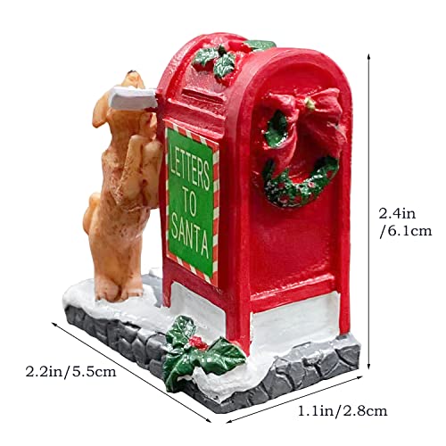 Santa's Mailbox Christmas Village Accessories