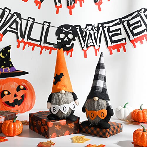 2 Pieces Halloween Plush Gnomes Decoration