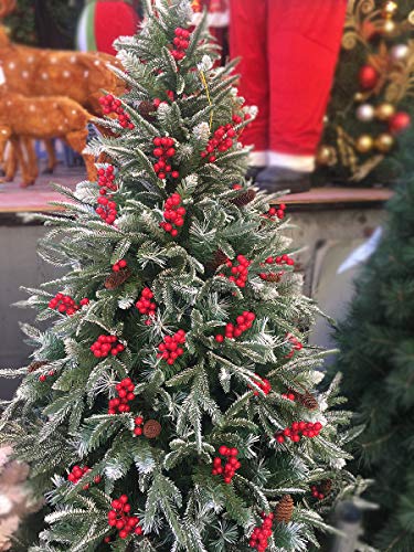 24 pcs Berries Stems for Christmas Ornaments