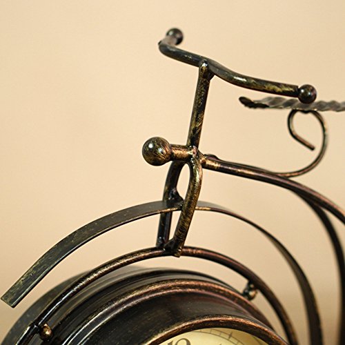 Silent Vintage Table Clock for Home Decoration