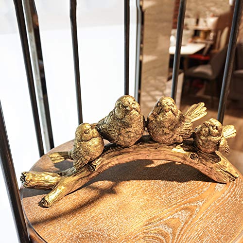 Bronze Bird Sculptures for Home Decoration