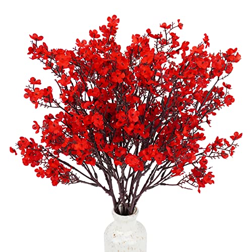 6 Pcs Baby's Breath Artificial Flowers Christmas Decoration