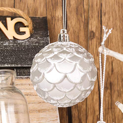 31pcs 2.75in & 1.97in Shatterproof Balls for Christmas Decoration