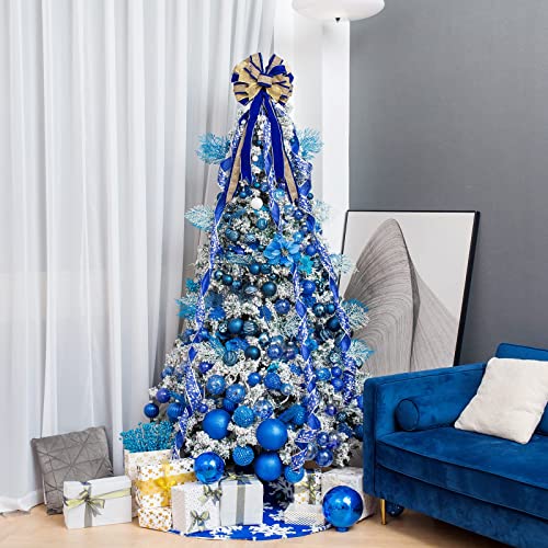 103-Pack Assorted Christmas Ball Ornaments