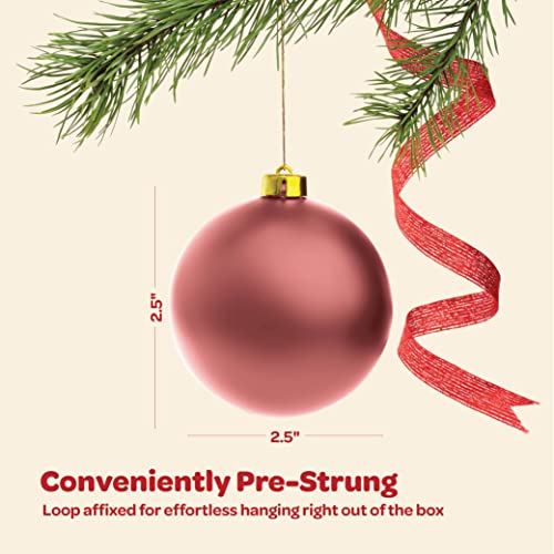 Set of 36 Christmas Ball Ornaments