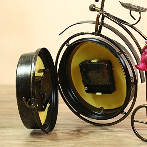 Silent Vintage Table Clock for Home Decoration