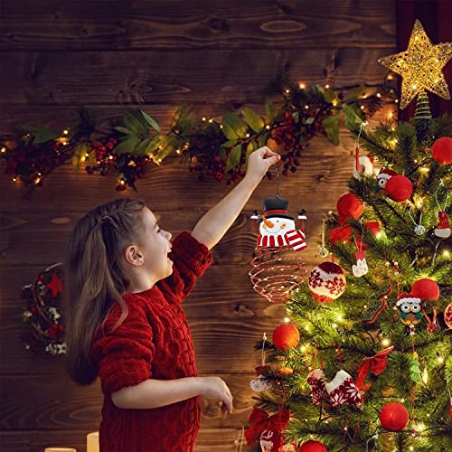 2 Pack Christmas Hanging Solar Lanterns