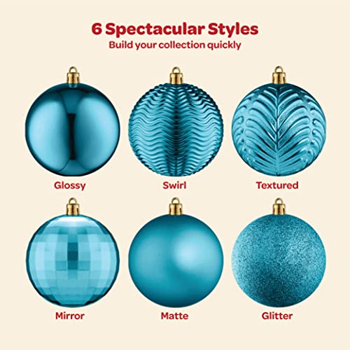 Set of 36 Christmas Ball Ornaments