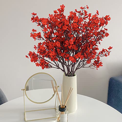 6 Pcs Baby's Breath Artificial Flowers Christmas Decoration