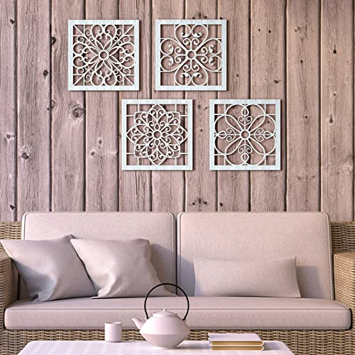 4 Pack Thicken Modern Wall Wood Decor