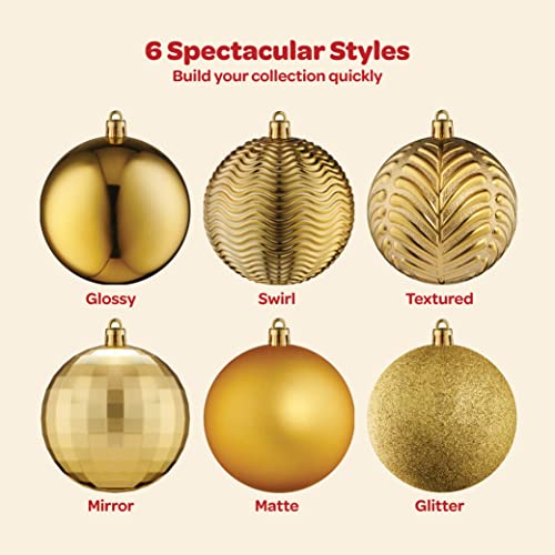 Set of 36 Christmas Ball Ornaments