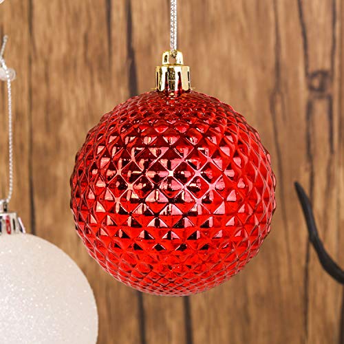 31pcs 2.75in & 1.97in Shatterproof Balls for Christmas Decoration