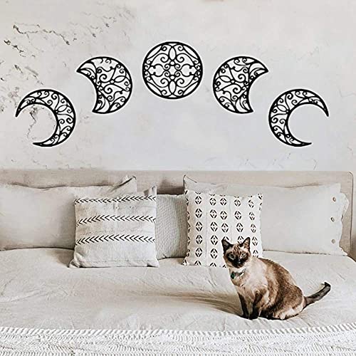 Moon Appearance Wall Art Decoration (5 Pieces)