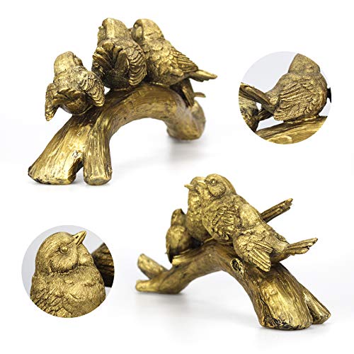 Bronze Bird Sculptures for Home Decoration