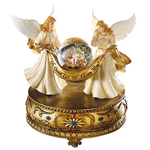 Musical Angels Snow Globe for Christmas Decoration